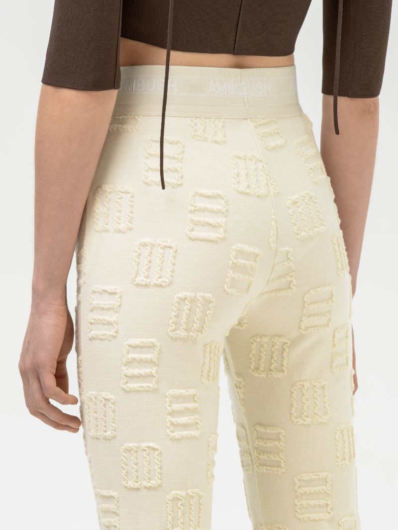 MONOGRAM FLARE LEGGINGS - 7