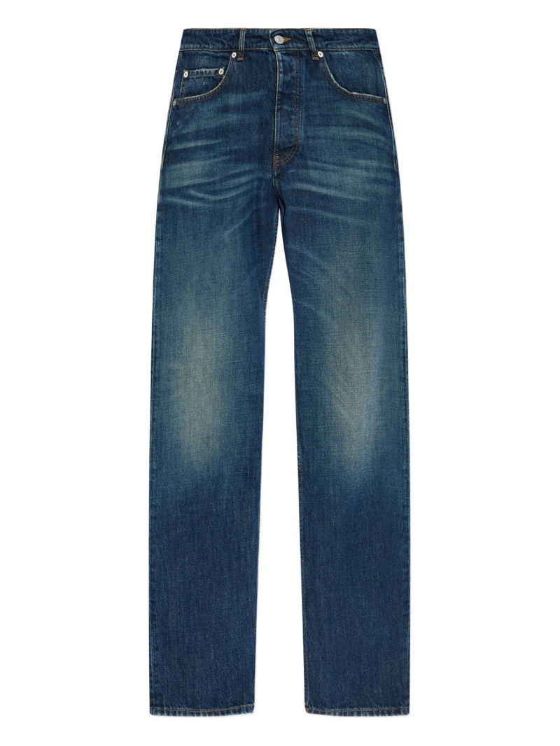 Mm6 Maison Margiela Logo-patch Jeans 1