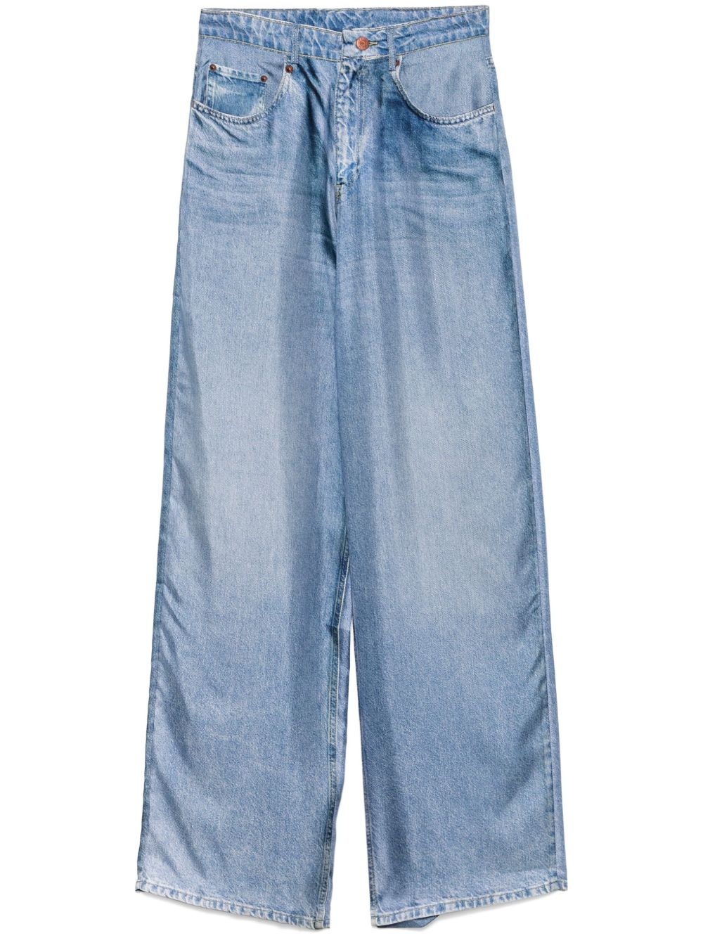 Pierre Louis Mascia - Pierre Louis Mascia aloe silk trousers - 1