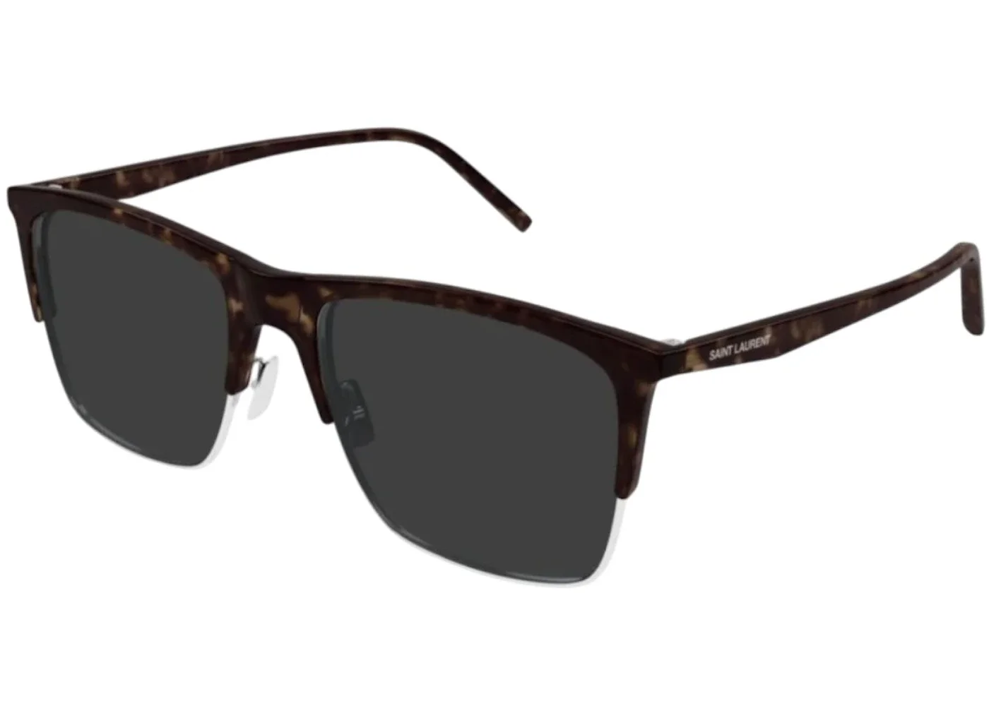 Saint Laurent Square Sunglasses Havana Havana Grey/-Grey (SL 768-003) - 1
