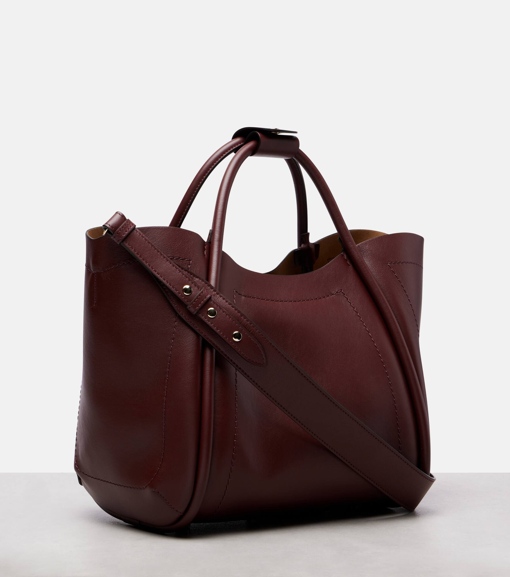 Marin Medium leather tote bag - 4