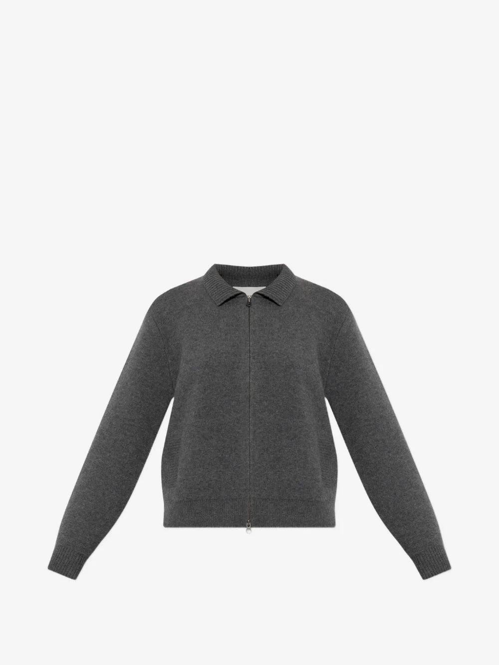Aleya zip-up cashmere cardigan - 1