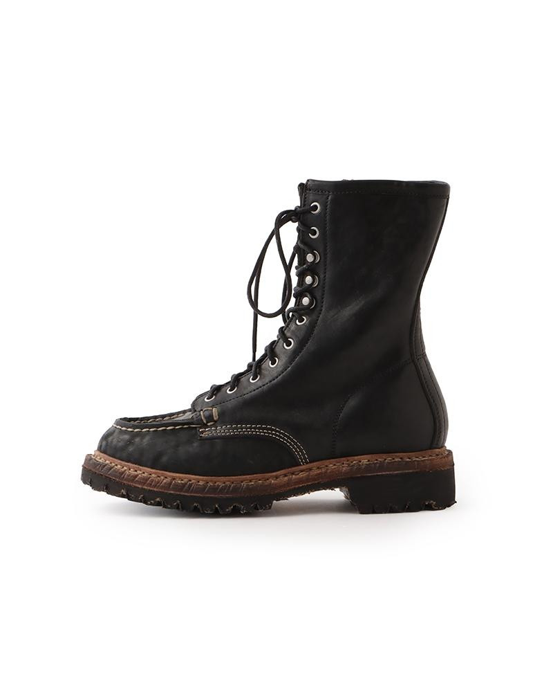 visvim SCOUT MOC BOOTS HI-FOLK NAVY outlook