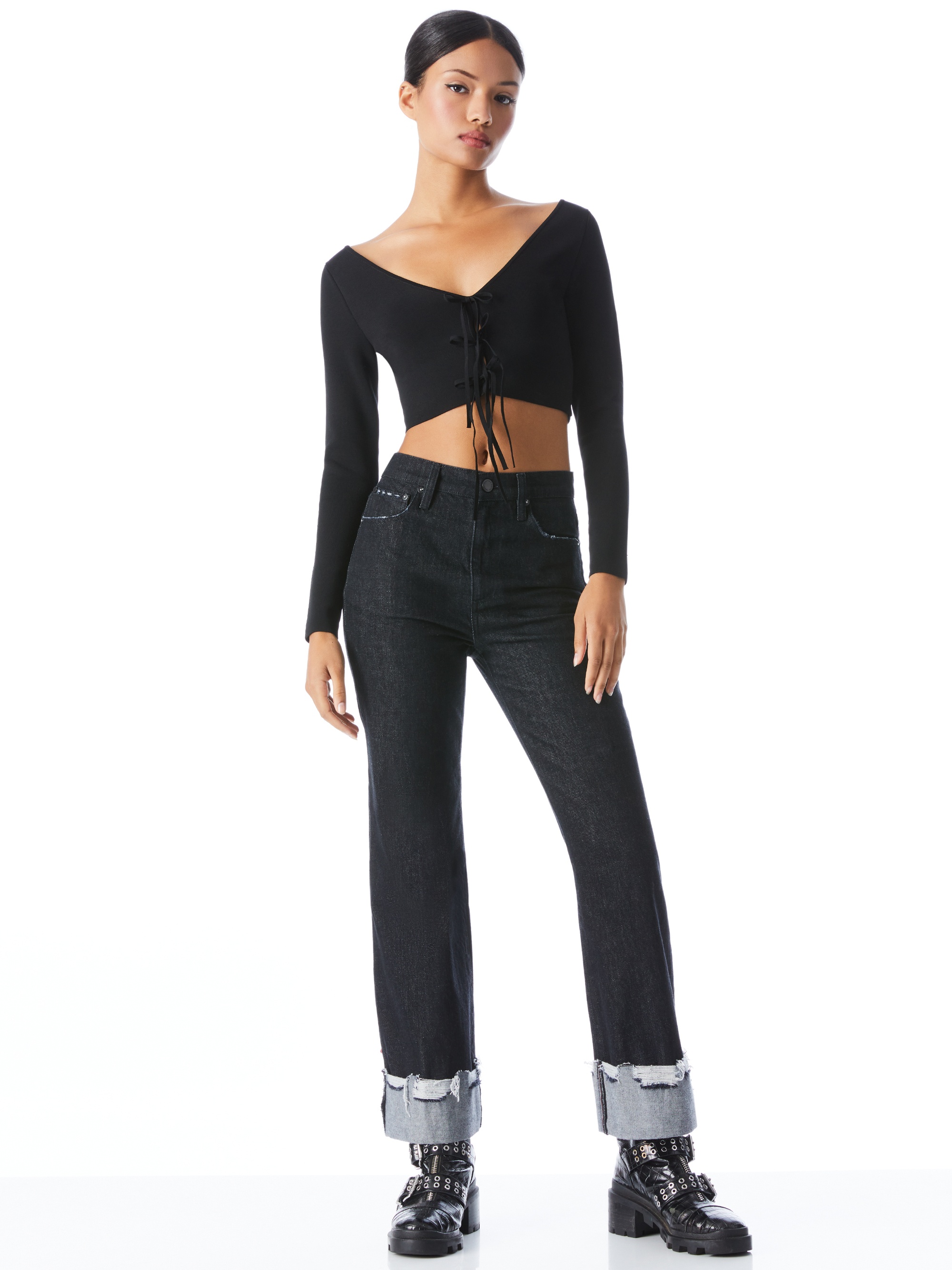 SHAREE CROPPED PULLOVER - 3