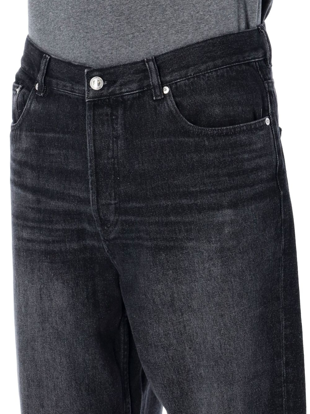Solar five-pocket cotton jeans - 3