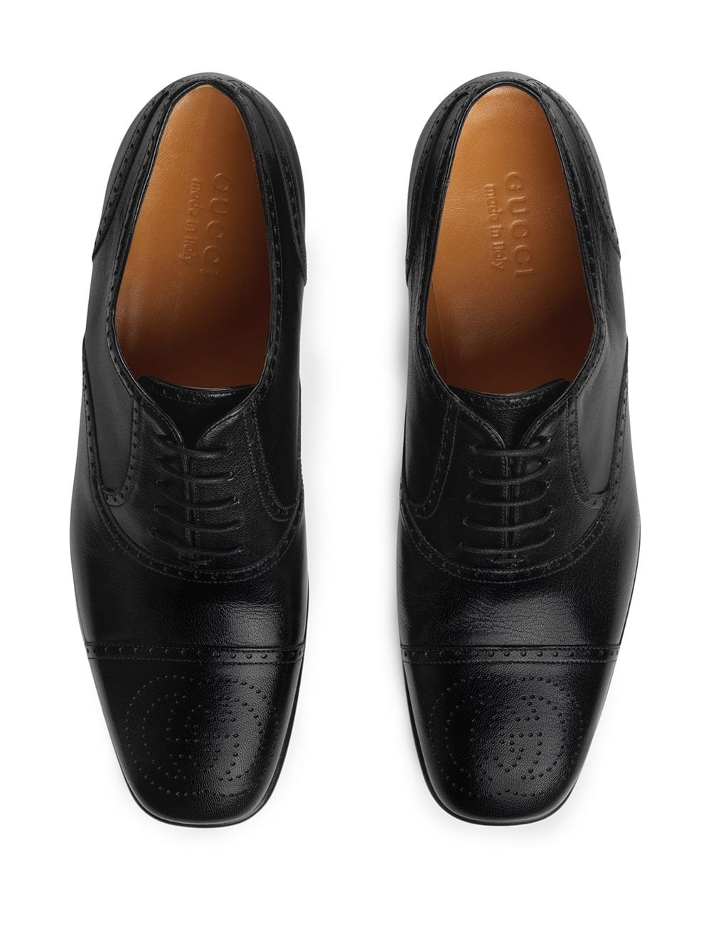 perforated Oxford shoes - 4