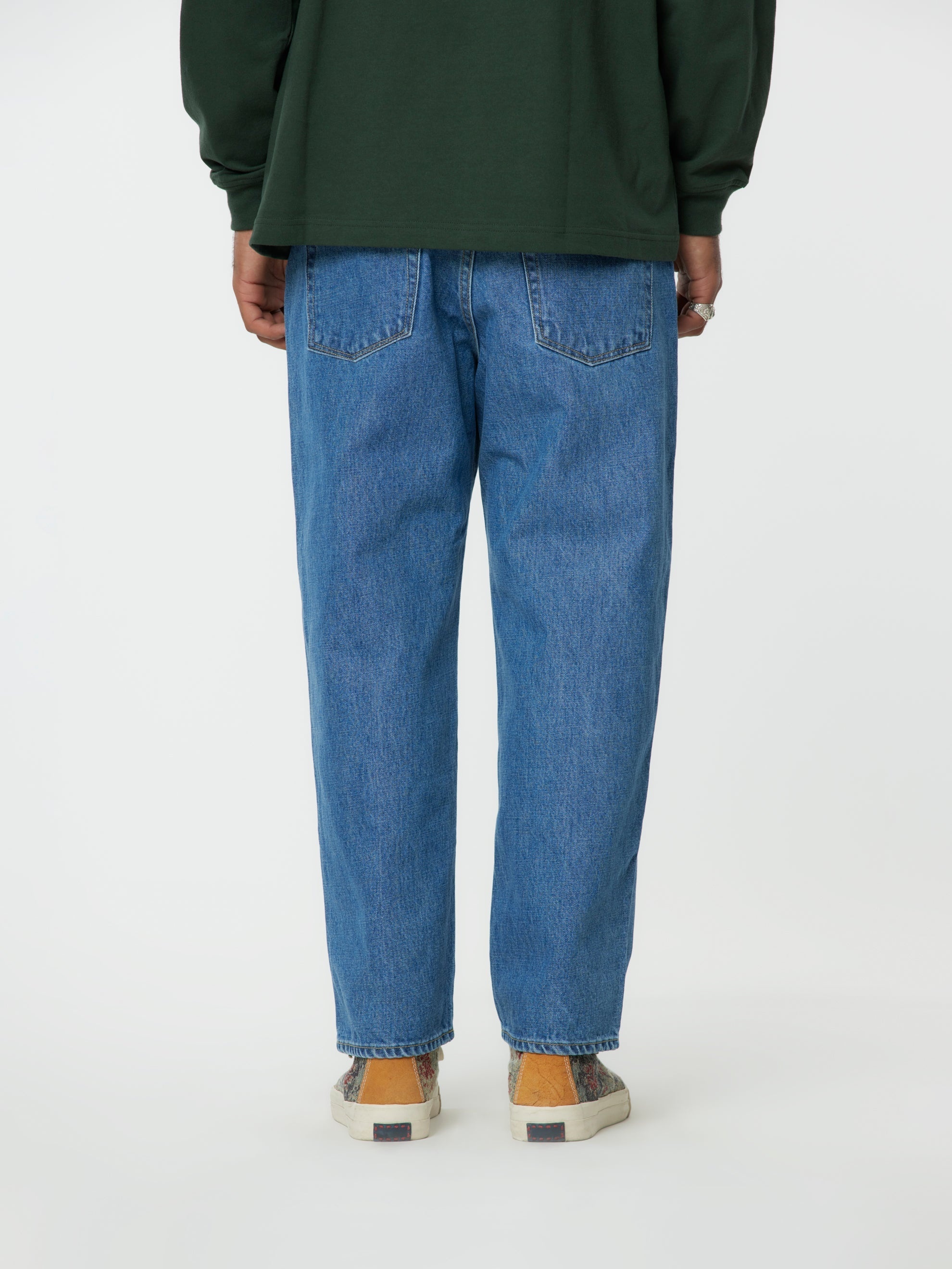 BLUES STRAIGHT / TROUSERS / COTTON. DENIM (INDIGO)