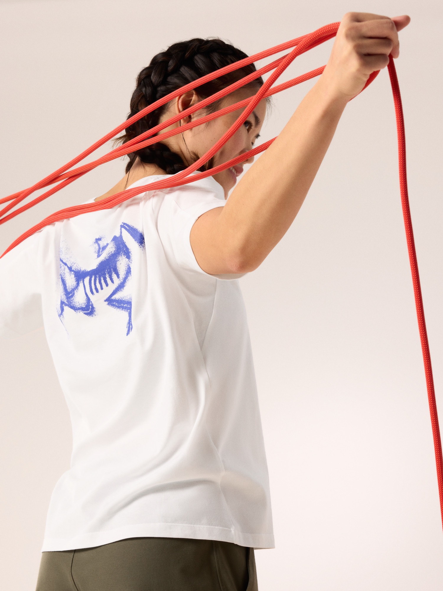 Kragg SL Cotton Blurred Bird Crew Shirt SS - 3