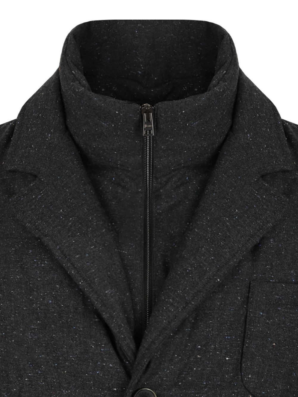 quilted wool jacket - 4