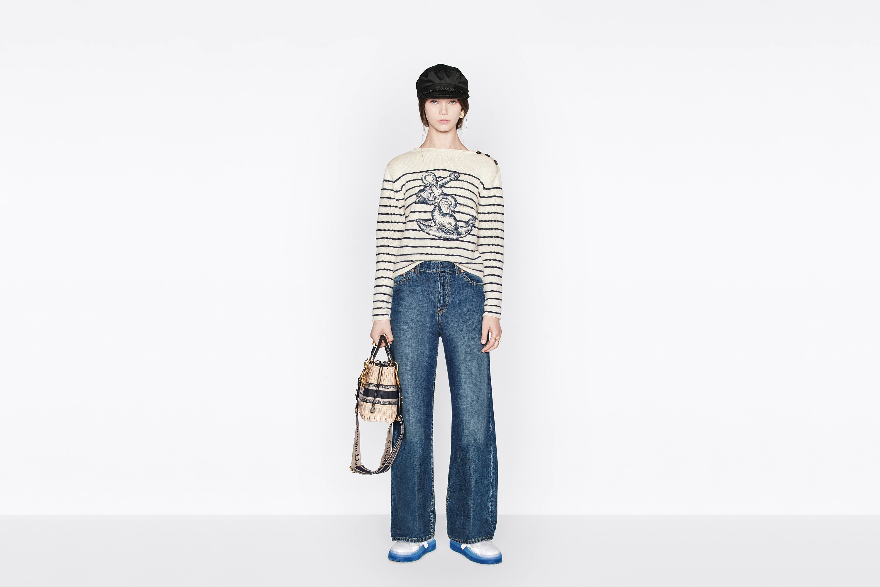 Dior Marinière Embroidered Sweater - 4