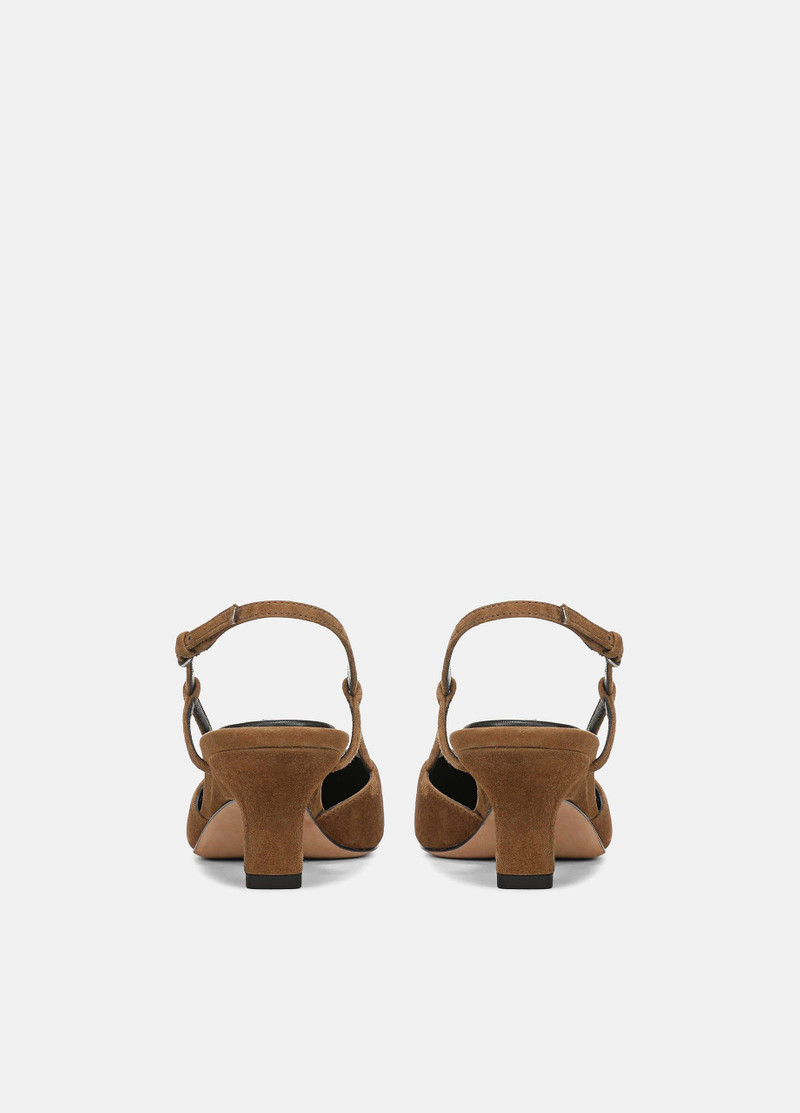 Vince Levvy Suede Slingback Pump outlook