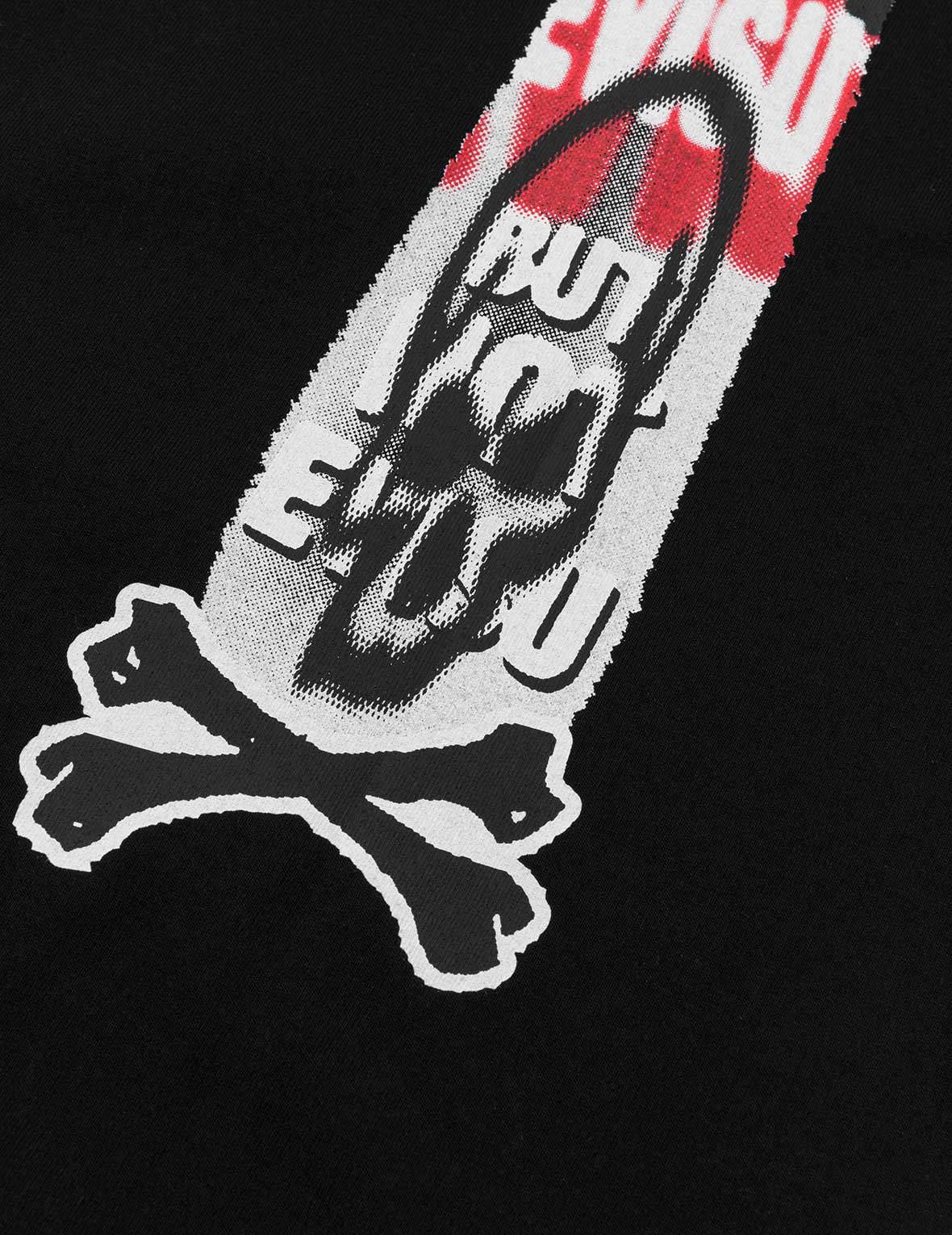 Graffiti-style Daicock Print Relax Fit T-shirt - 7