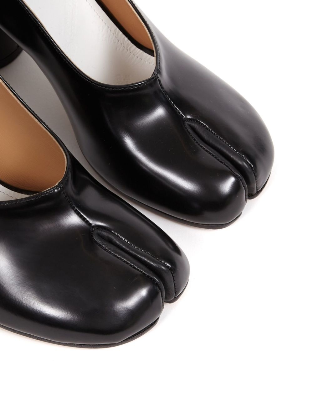 patent finish Tabi pumps - 5