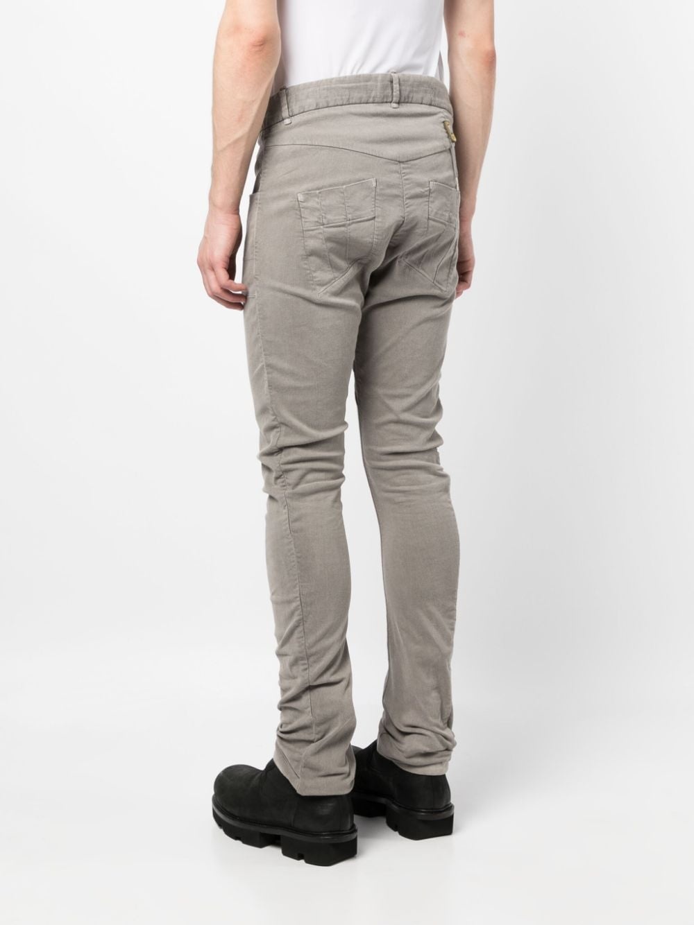 mid-rise skinny trousers - 4
