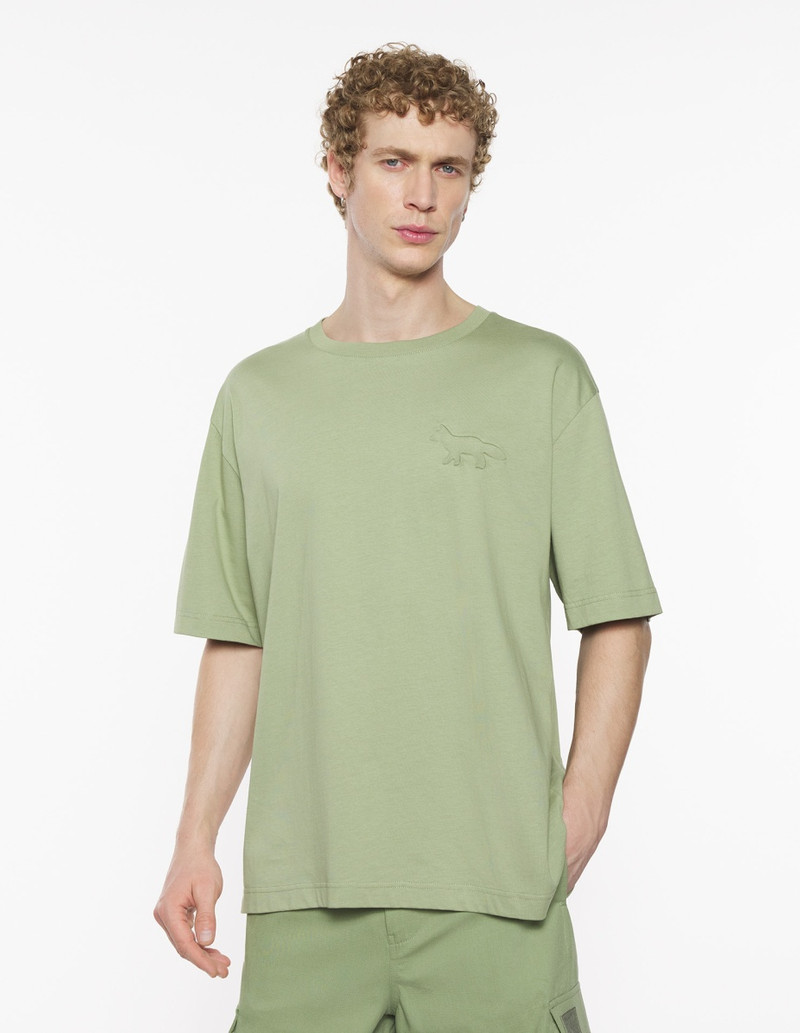 EMBOSSED PROFILE FOX OVERSIZE TEE-SHIRT 3