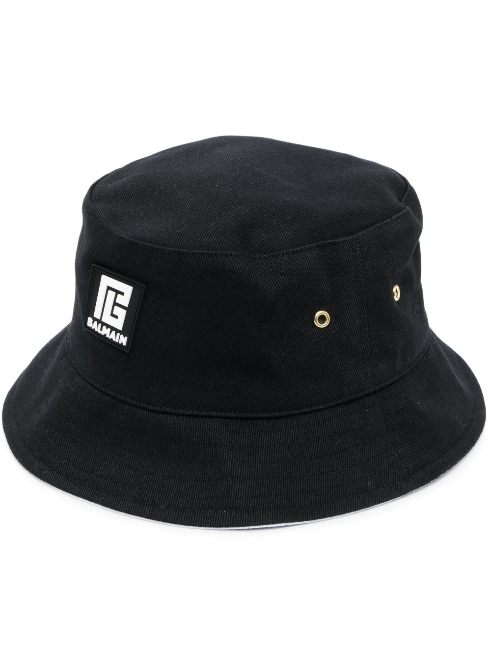 logo-patch bucket hat - 1