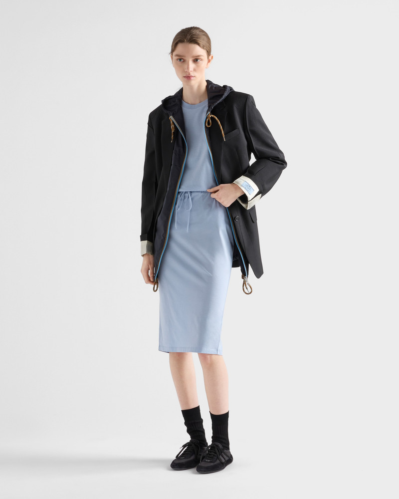 Prada Oversized jersey T-shirt outlook