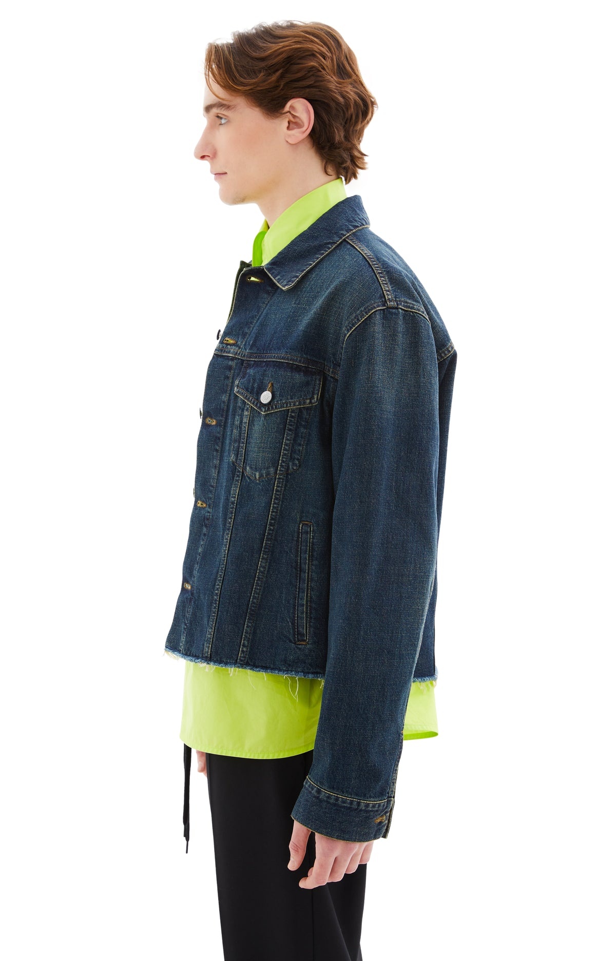 MM6 Maison Margiela DENIM SPORTS JACKET (BLUE) | tons | REVERSIBLE