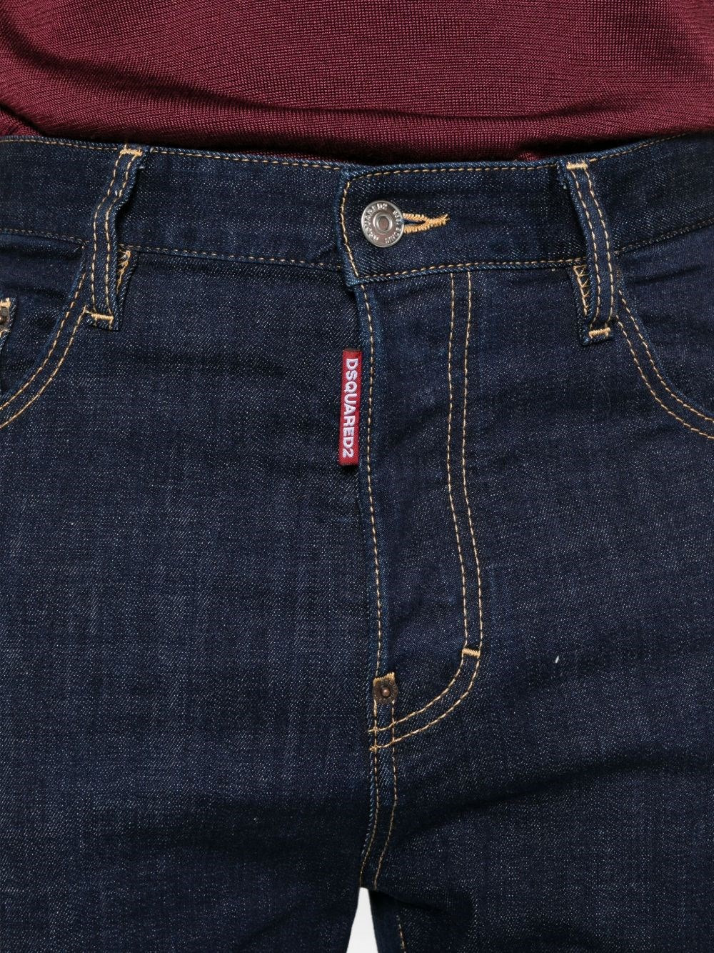Jeans with logo application - 2