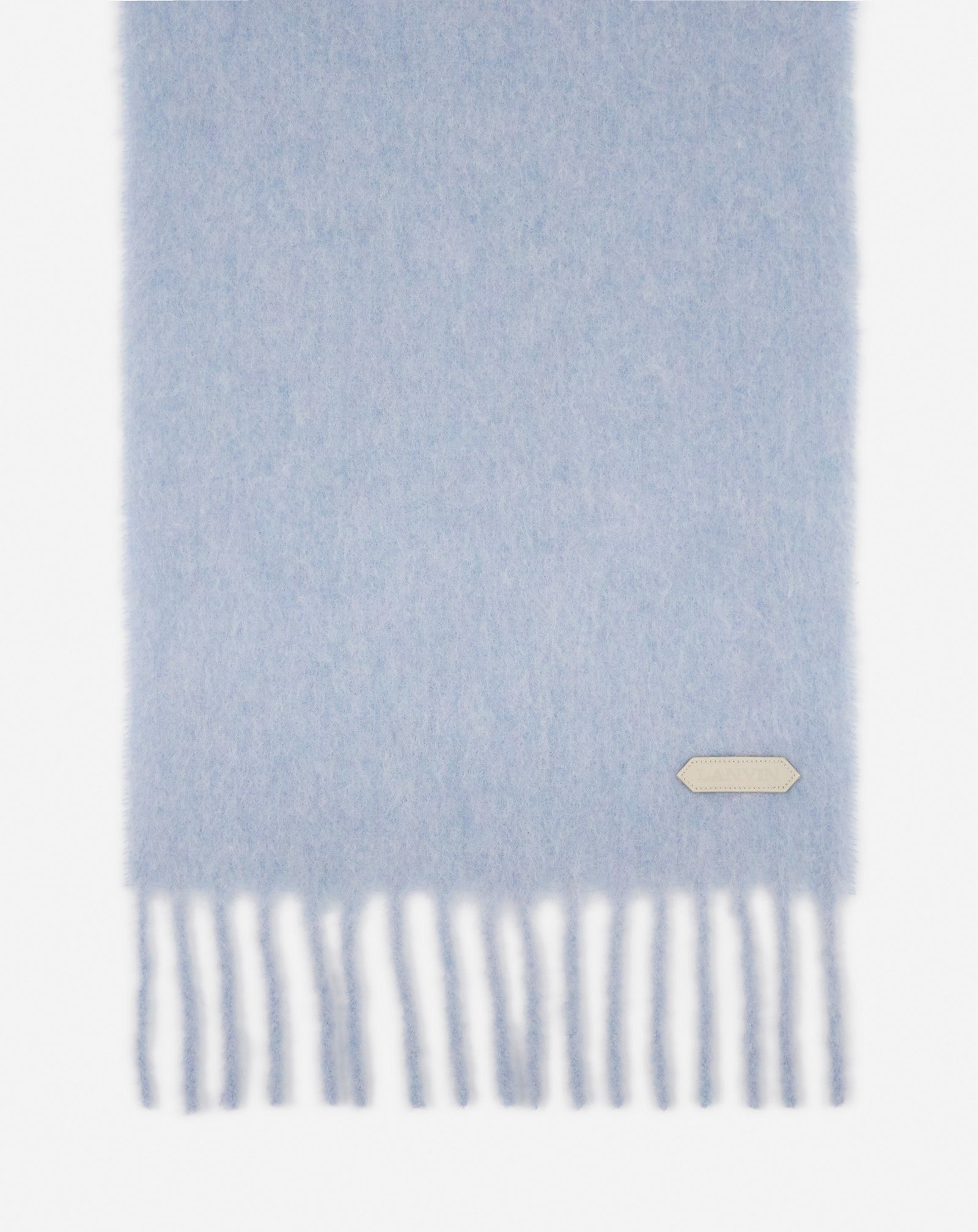 LANVIN FRINGED SCARF IN WOOL - 6