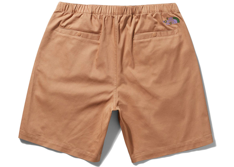 The North Face The North Face x Clot Woven Shorts Brown outlook