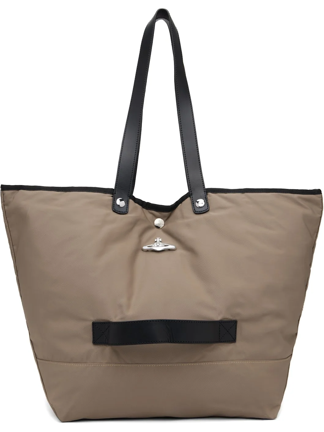 Taupe Utility Small Shopper Tote - 1