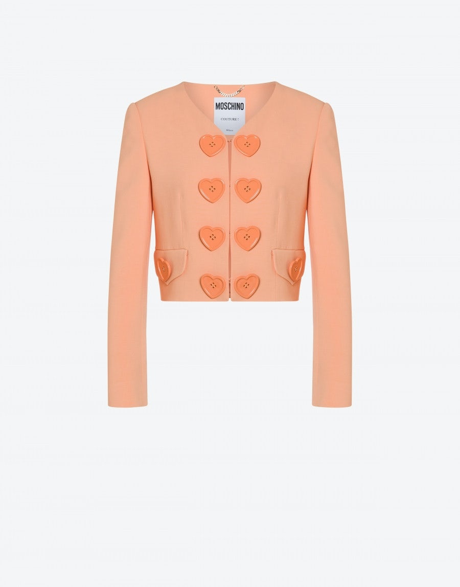 HEART BUTTONS CADY JACKET - 1