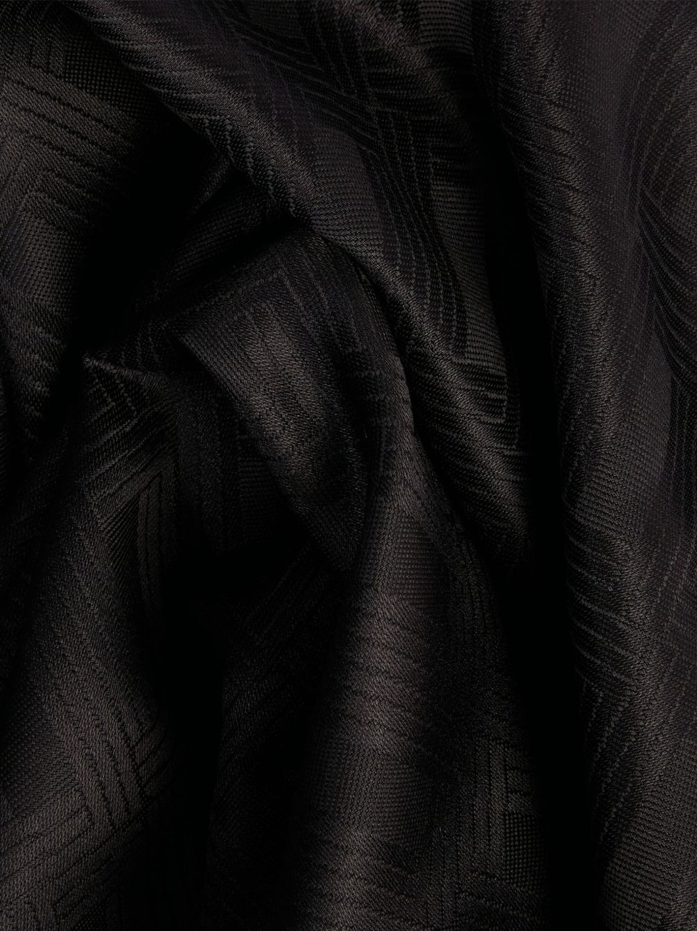 monogram-pattern scarf - 3