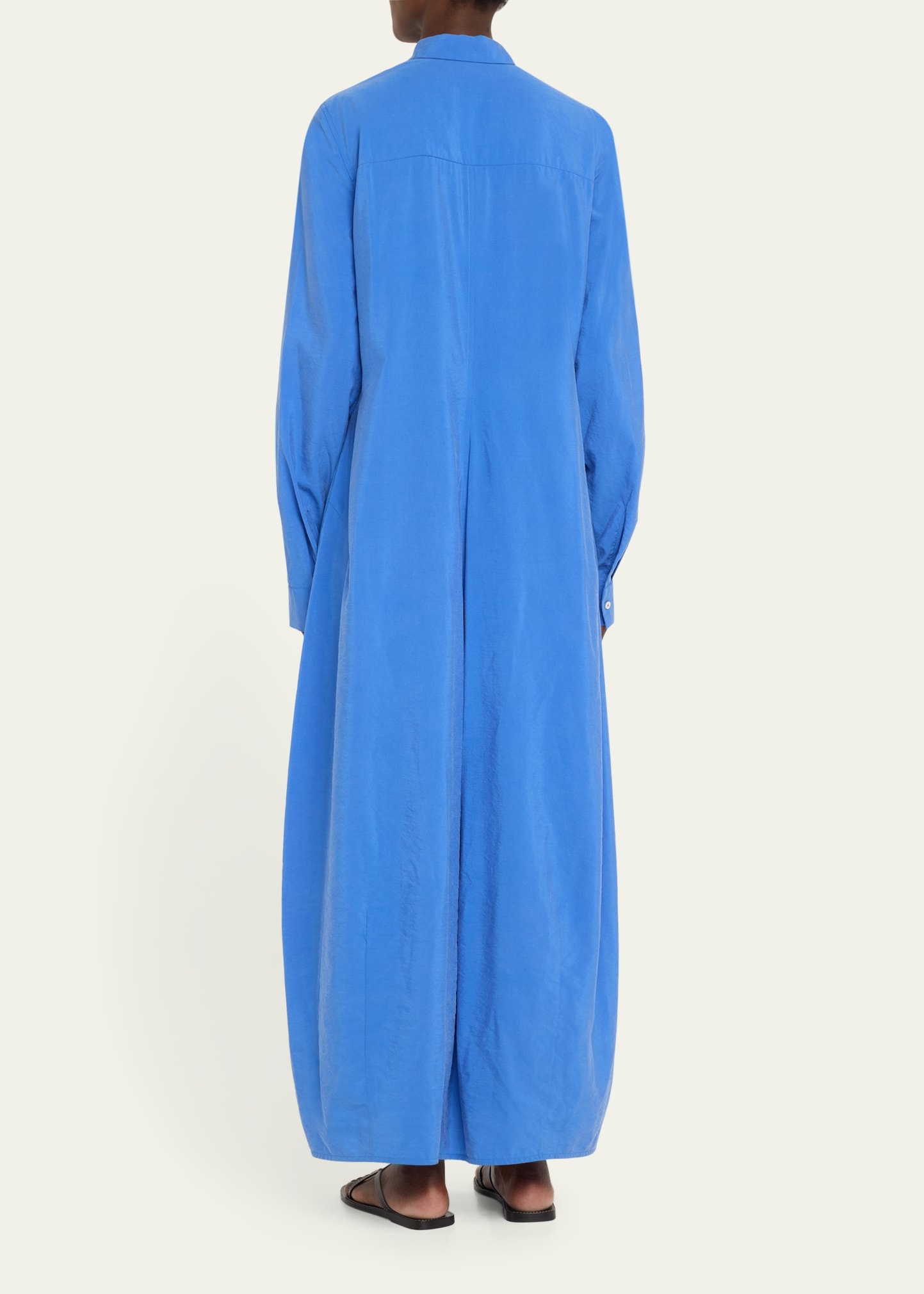 Long Parachute Shirtdress - 3