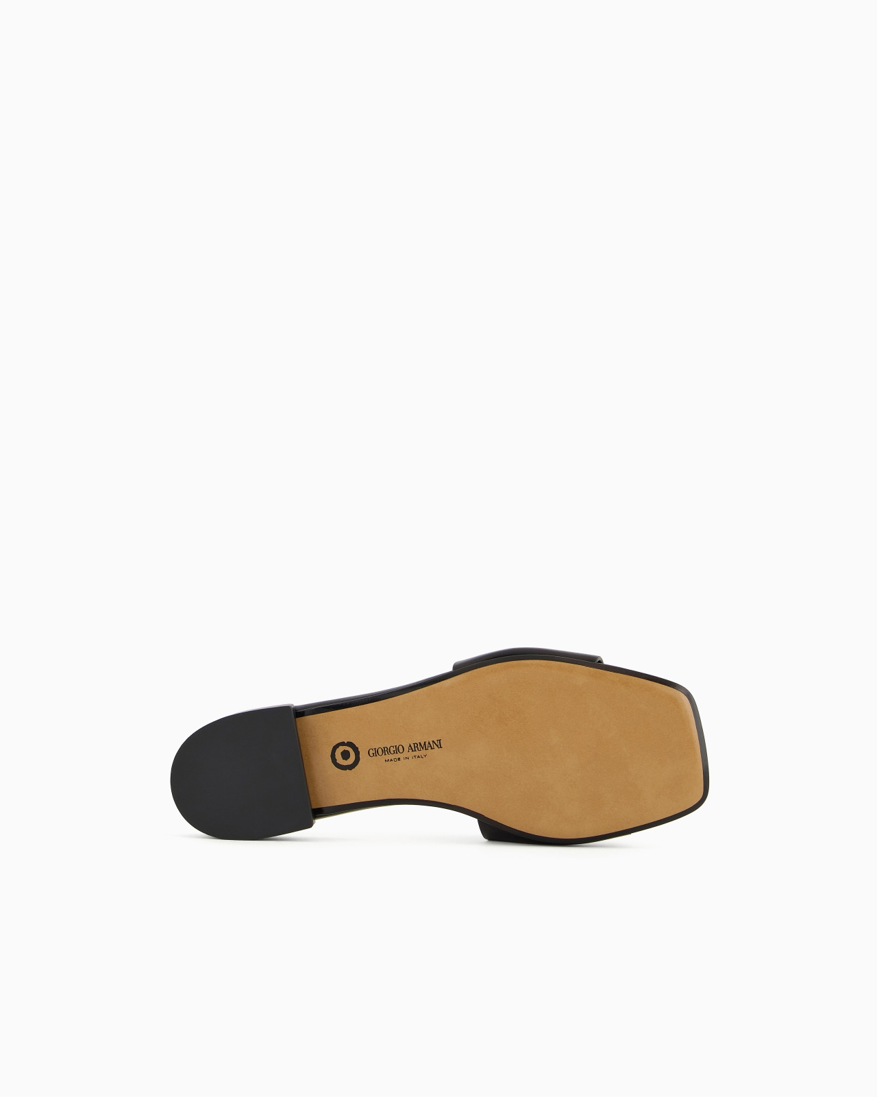 GIORGIO ARMANI X 10 CORSO COMO CALFSKIN FLAT SANDALS - 6