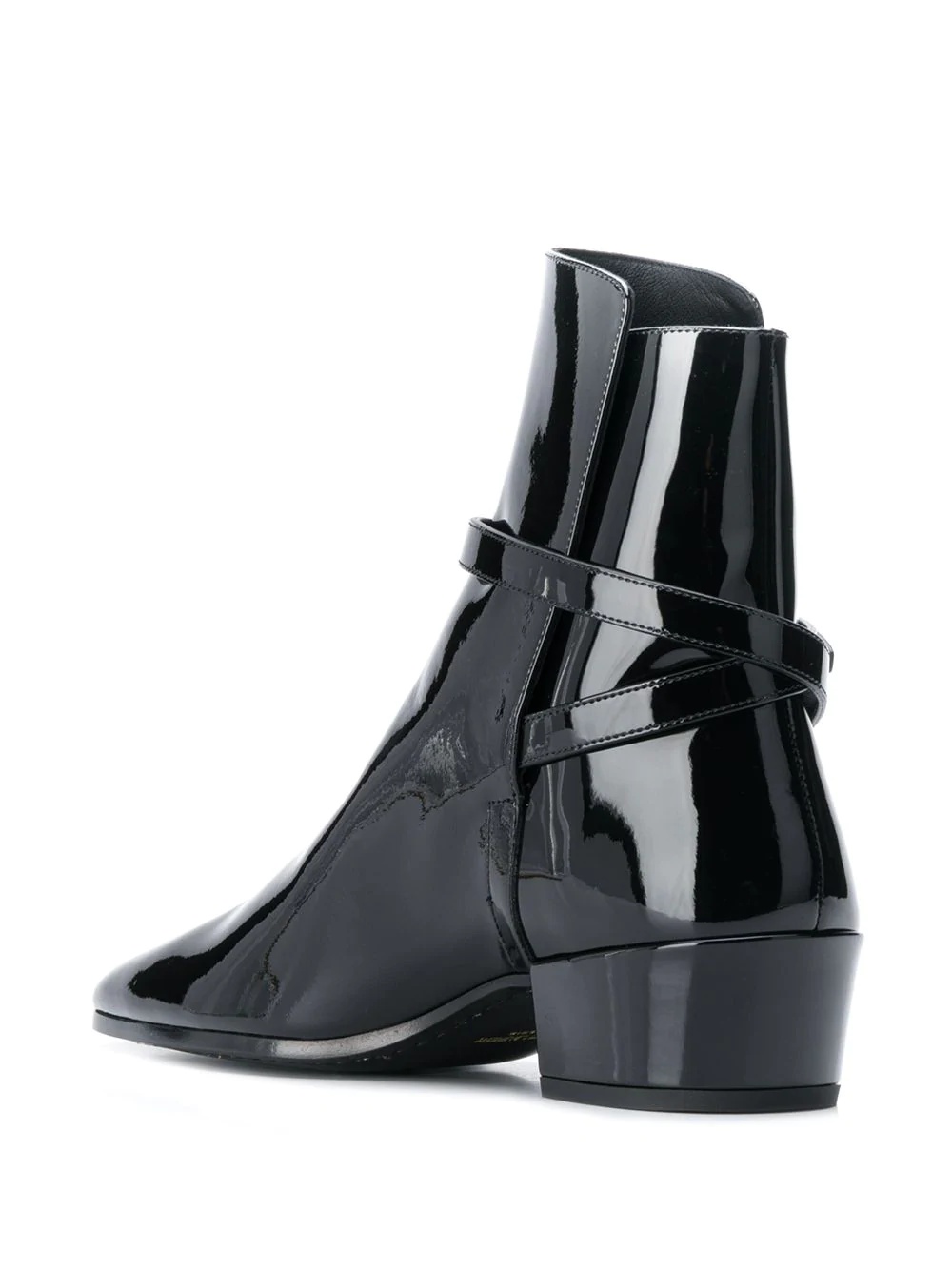 Clementi buckle strap ankle boots - 3