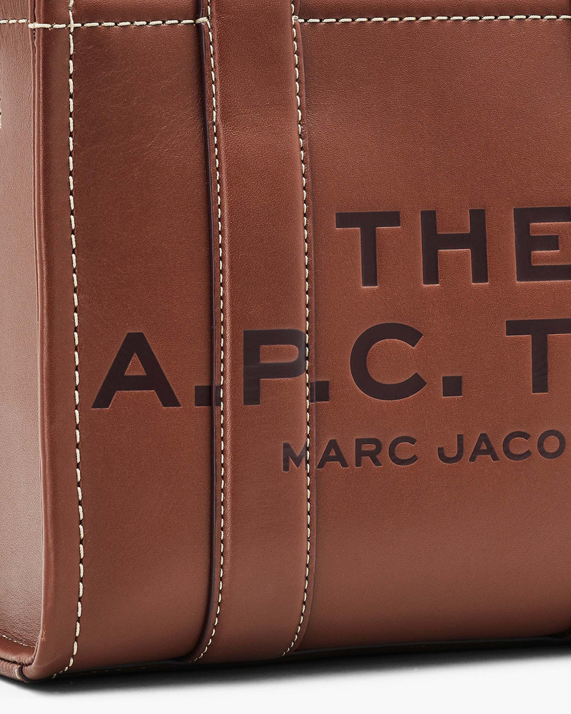 THE A.P.C. X MARC JACOBS LEATHER SMALL TOTE BAG 5