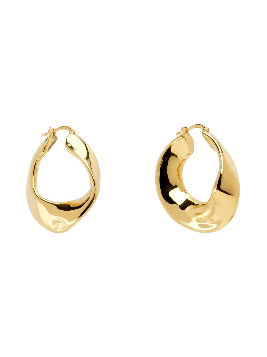 Gold Hoop Earrings - 2