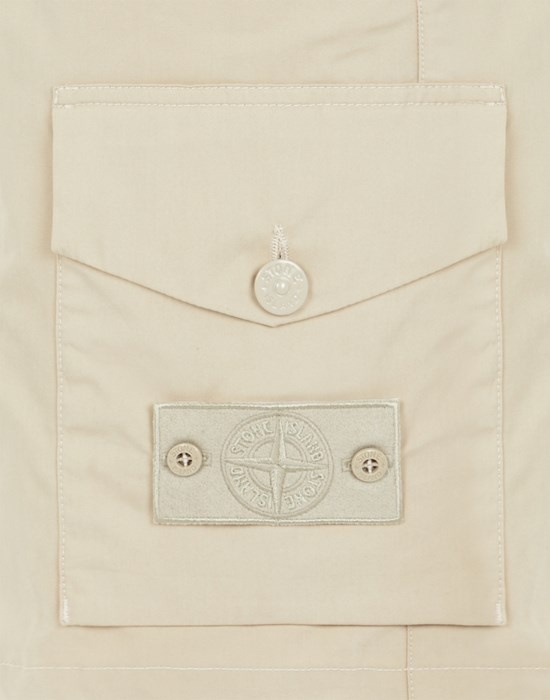 L02F1 STONE ISLAND GHOST PIECE_O-VENTILE® BEIGE - 3