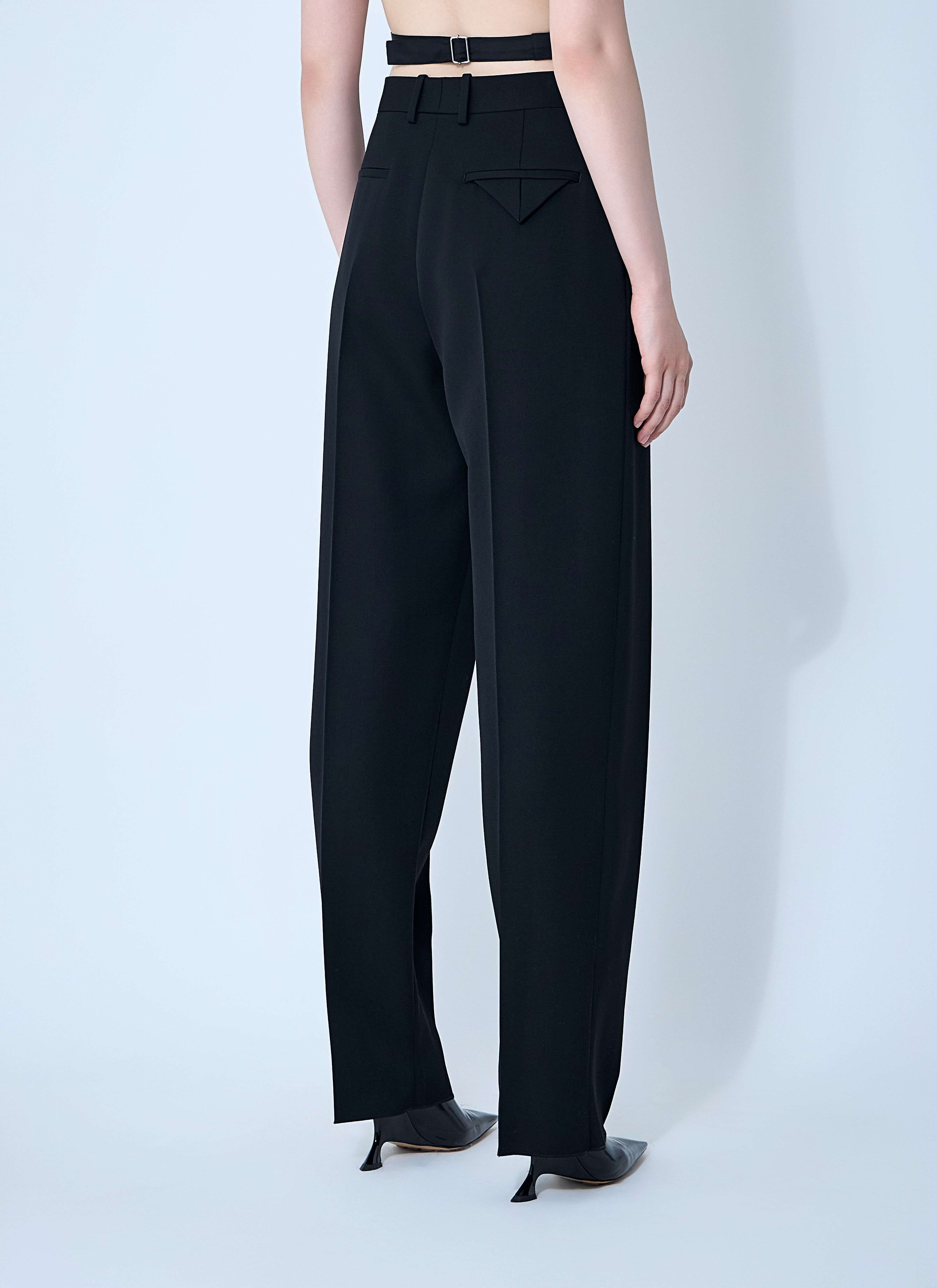 Tailored Wool Pants - 4