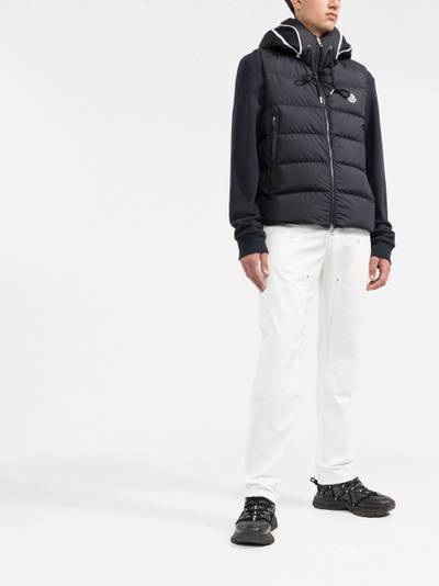 Moncler padded gilet jacket outlook