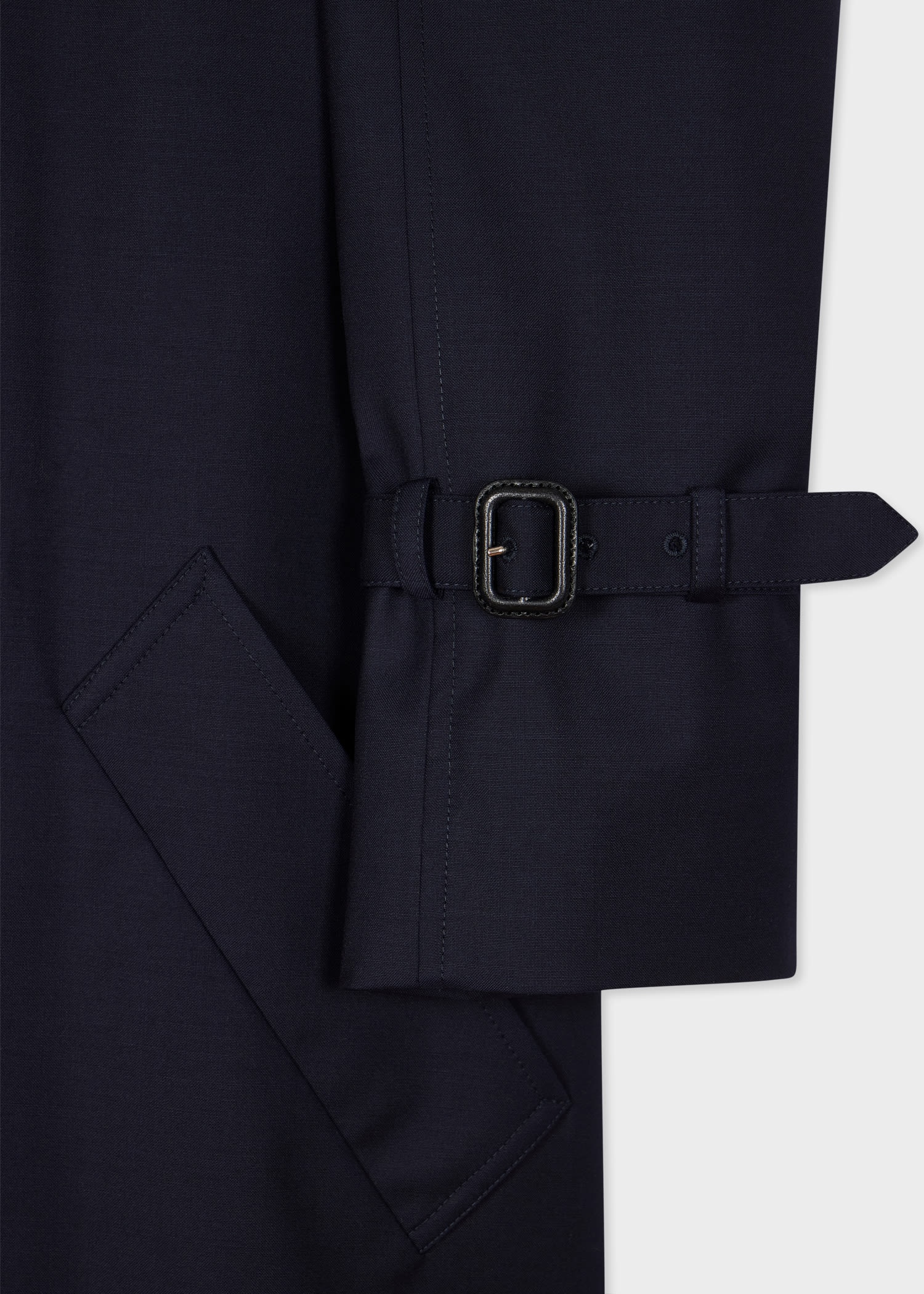 'Storm System' Wool Mac With Detachable Liner - 3