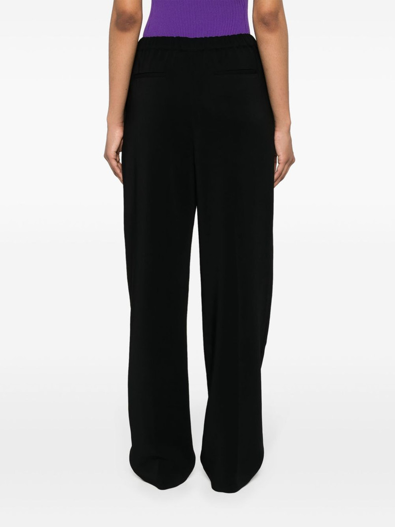 elasticated-waistband trousers 4