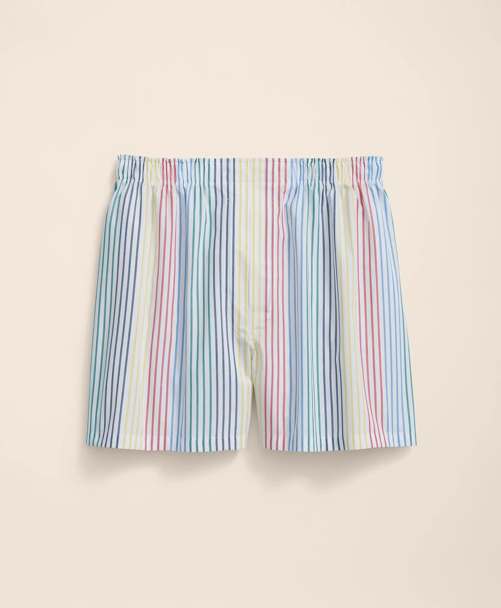Cotton Broadcloth Archive Stripe Boxers - 1