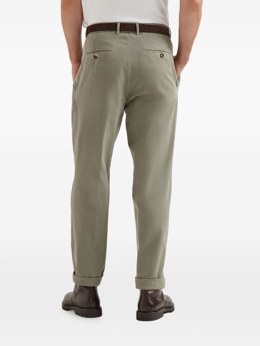 straight-leg trousers - 4