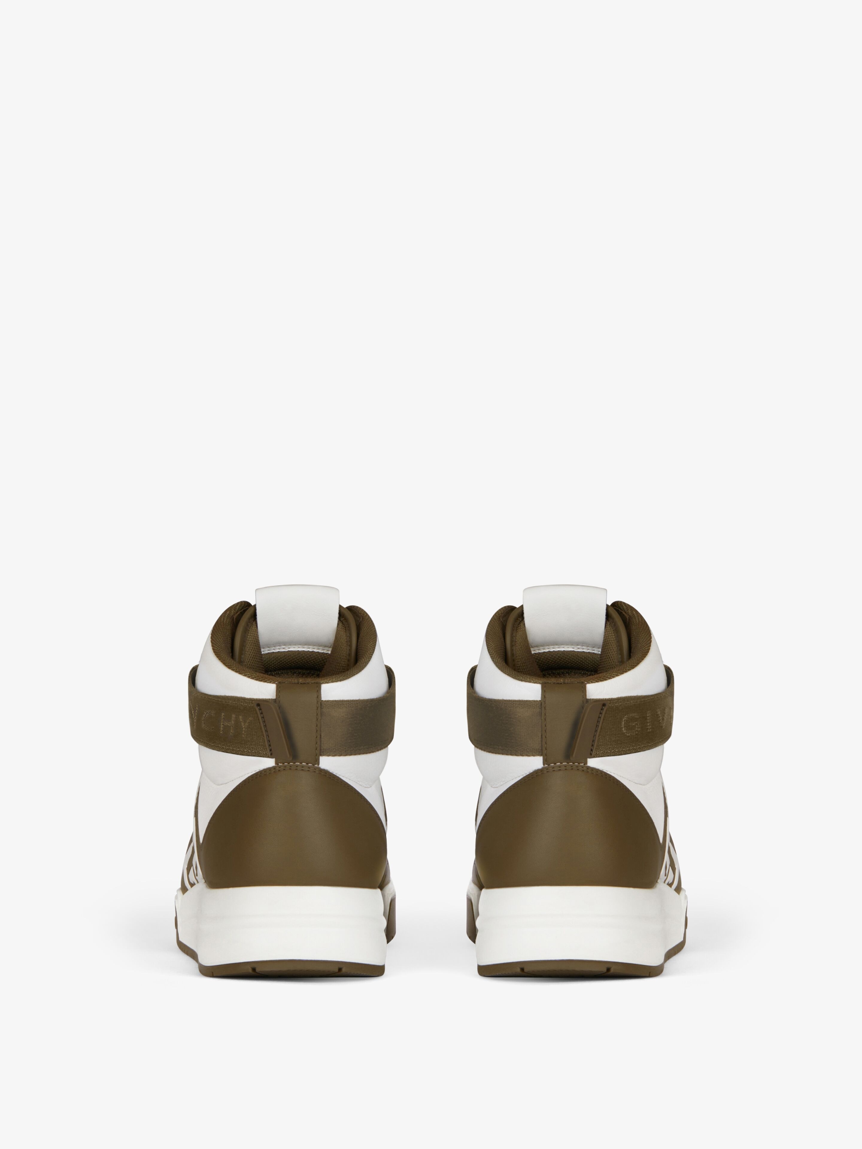 G4 HIGH TOP SNEAKERS IN LEATHER - 7