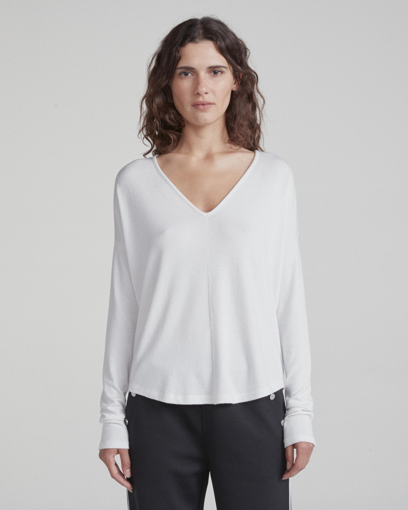 The Knit Vee Long Sleeve - 1