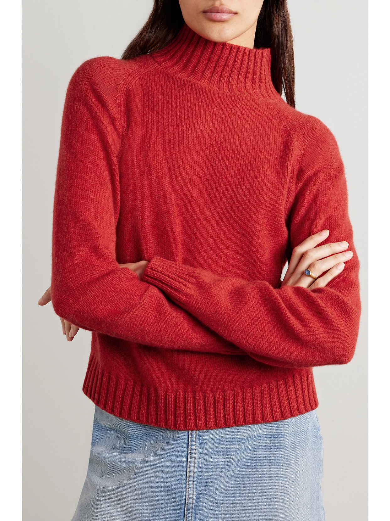 Cashmere Turtleneck Sweater - 4