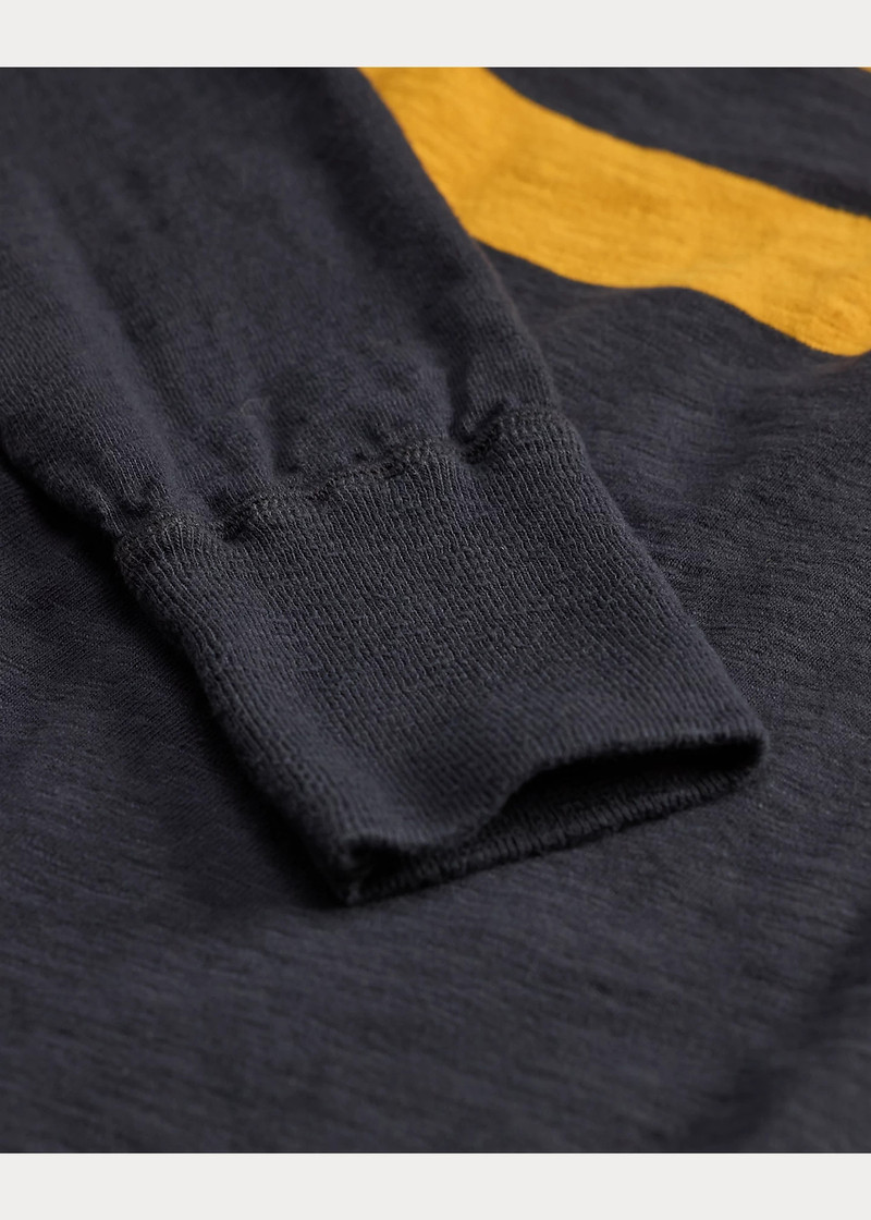Striped Jersey Turtleneck 4