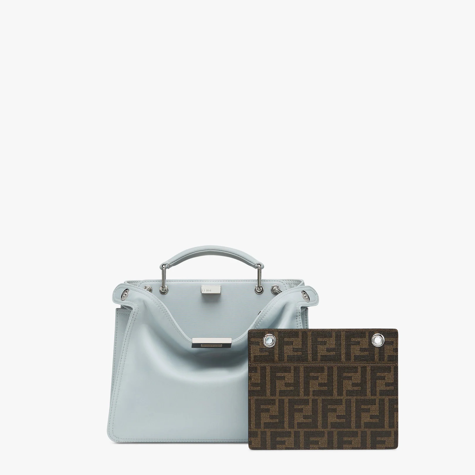 Light blue nylon bag - 2
