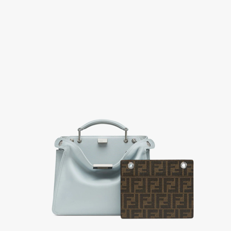 FENDI Light blue nylon bag outlook