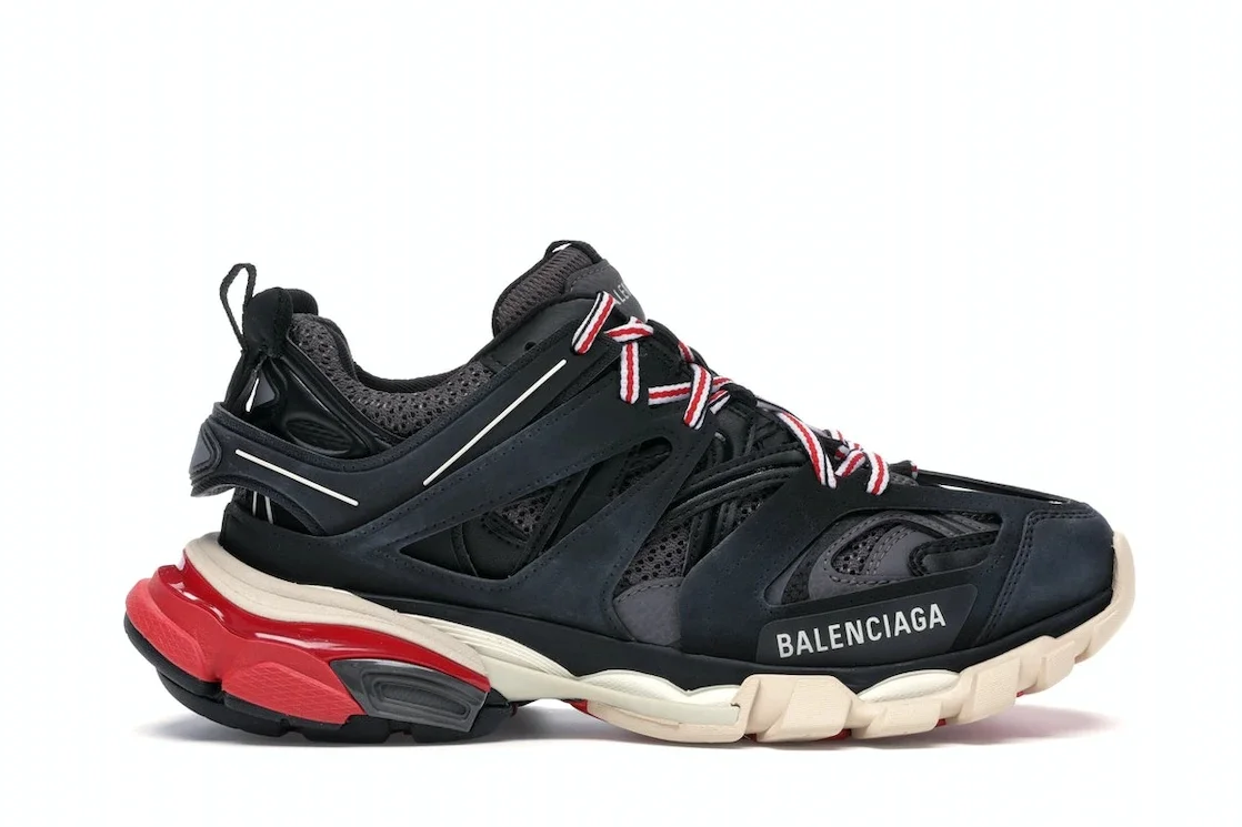 Balenciaga Track Black Red (Women's) - 1
