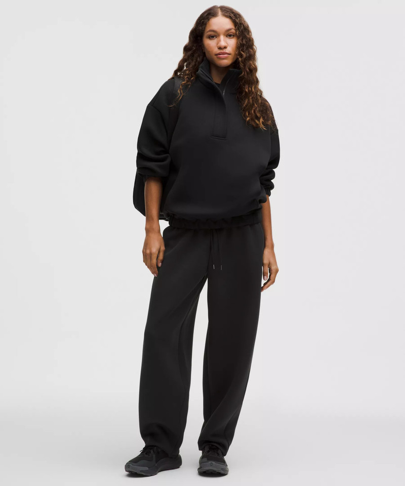 Sleek Spacer Barrel Leg Pant 1