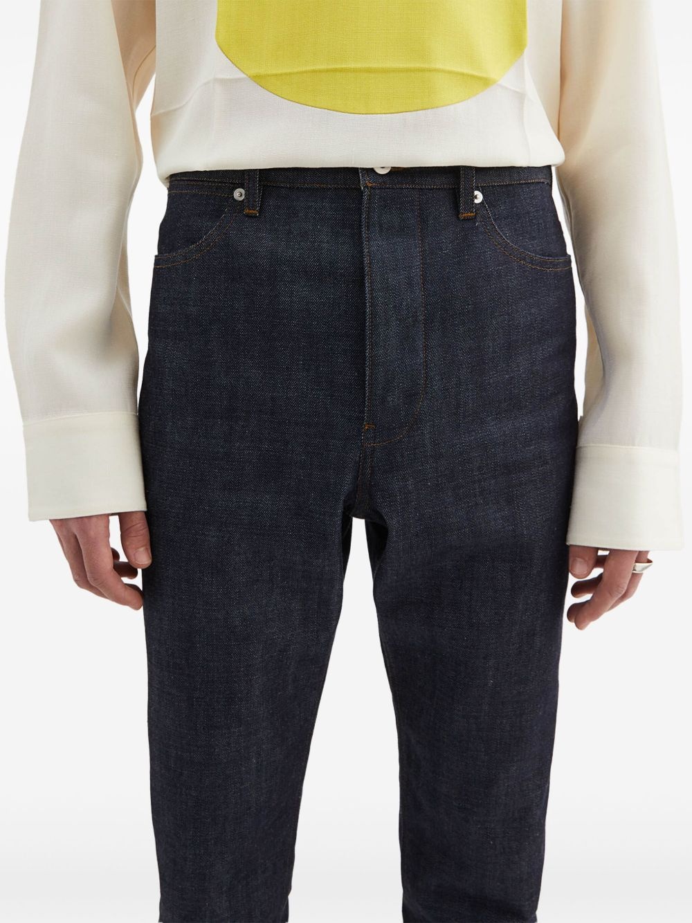 mid-rise slim-fit jeans - 5