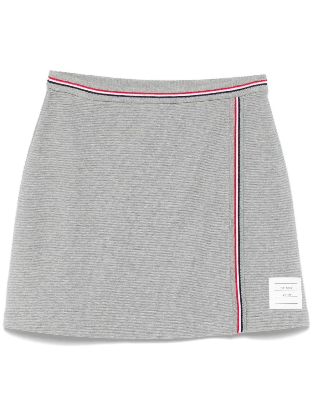 THOM BROWNE - Women Mini Wrap Skirt - 5